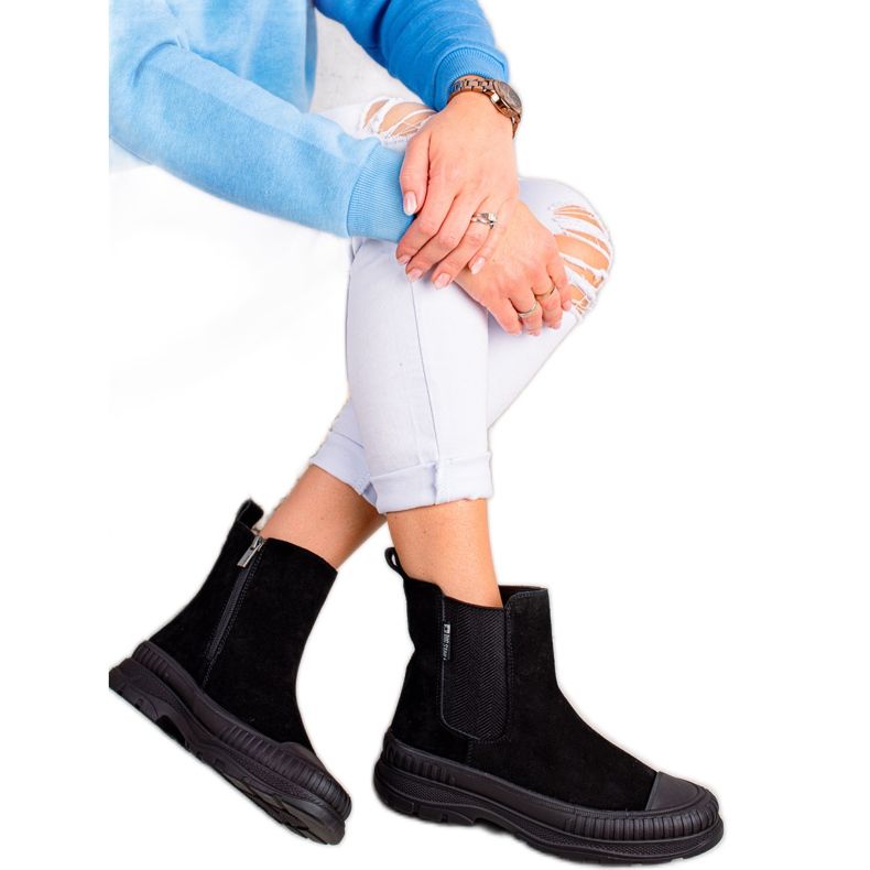 Big Star II274354 női csizma fekete