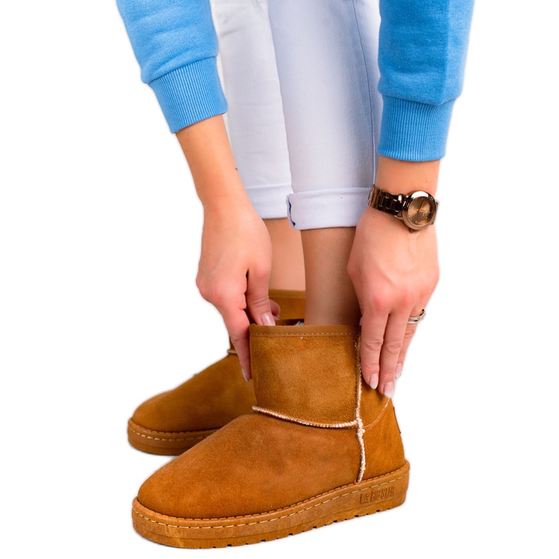 Női hócsizma Big Star II274441 barna