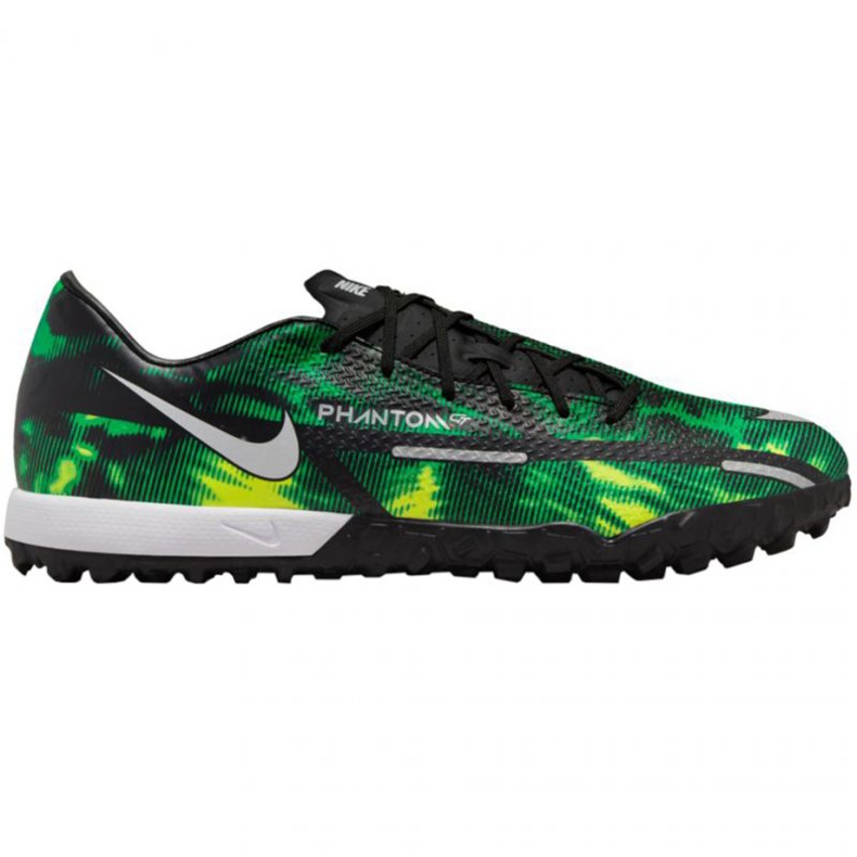 Nike Phantom GT2 Academy Tf Sw M DM0725 003 futballcipő sokszínű zöld