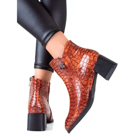 Filippo Stílusos csizma szigeteléssel barna Filippo Stílusos csizma szigeteléssel barna