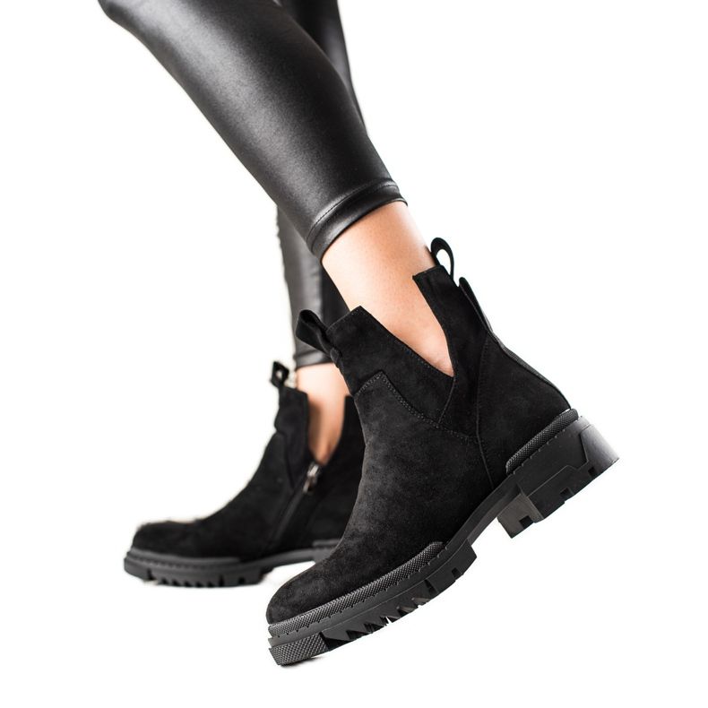 W. Potocki Kivágott velúr táskák fekete W. Potocki Kivágott velúr táskák fekete