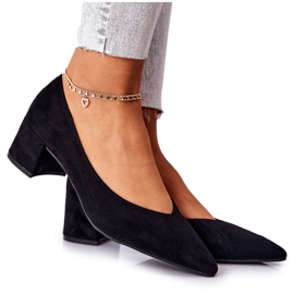 PG1 Velúr Pumpák Egy Fekete Rossie Postán