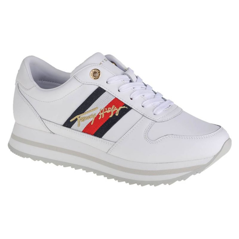 Tommy Hilfiger Signature Runner Sneaker W FW0FW05218-YBR fehér
