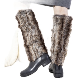 Fekete esőcsizma Melgar bundával