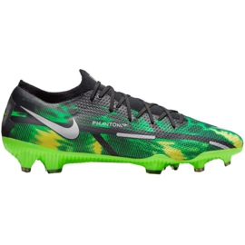 Nike Phantom GT2 Pro Fg Sw M DM0734 003 futballcipő sokszínű zöld
