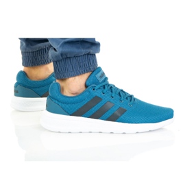 Adidas Lite Racer Cln 2.0 M GZ2811 cipő fekete kék Adidas Lite Racer Cln 2.0 M GZ2811 cipő fekete kék