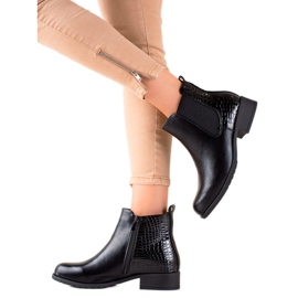 Queen Vivi Alkalmi bokacsizma fekete