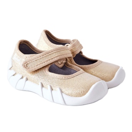 BEFADO S.A. Inblu Shiny 109P224 arany balerina papucs BEFADO S.A. Inblu Shiny 109P224 arany balerina papucs