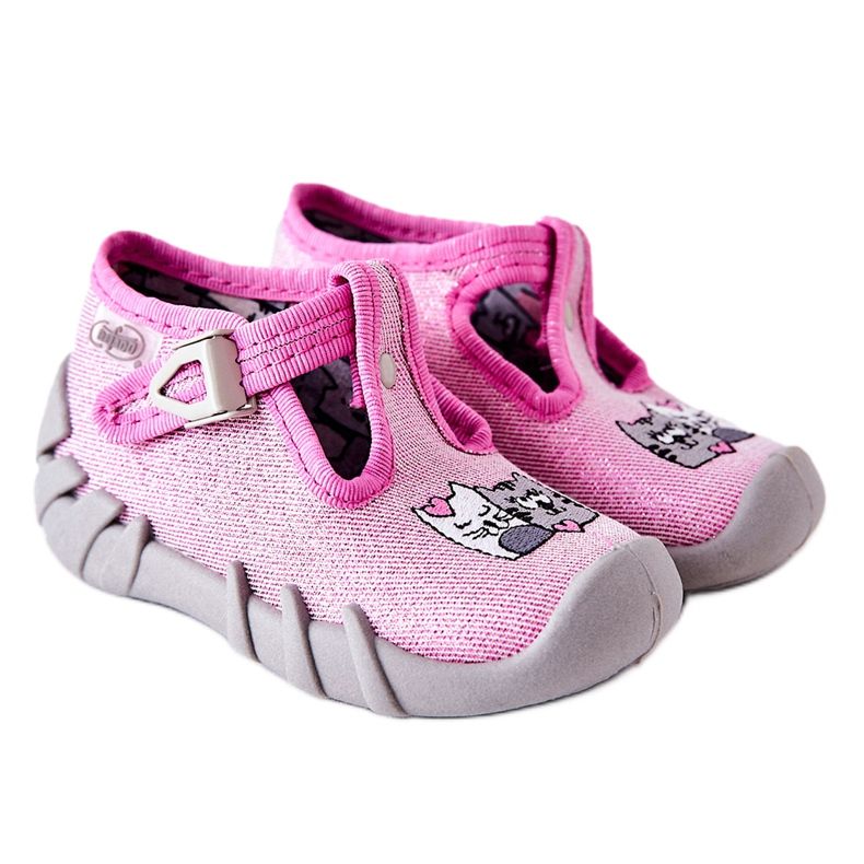 BEFADO S.A. Papucs Inblu Kittens 110P436 Pink rózsaszín