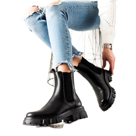 Sergio Leone fekete Chelsea csizma Sergio Leone fekete Chelsea csizma