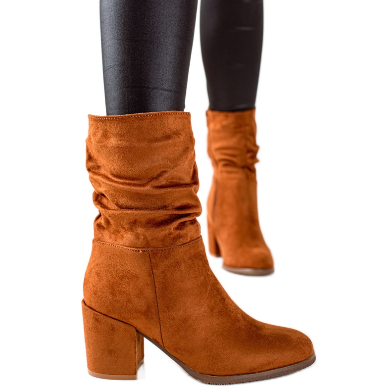 Evento Stílusos magas csizma barna