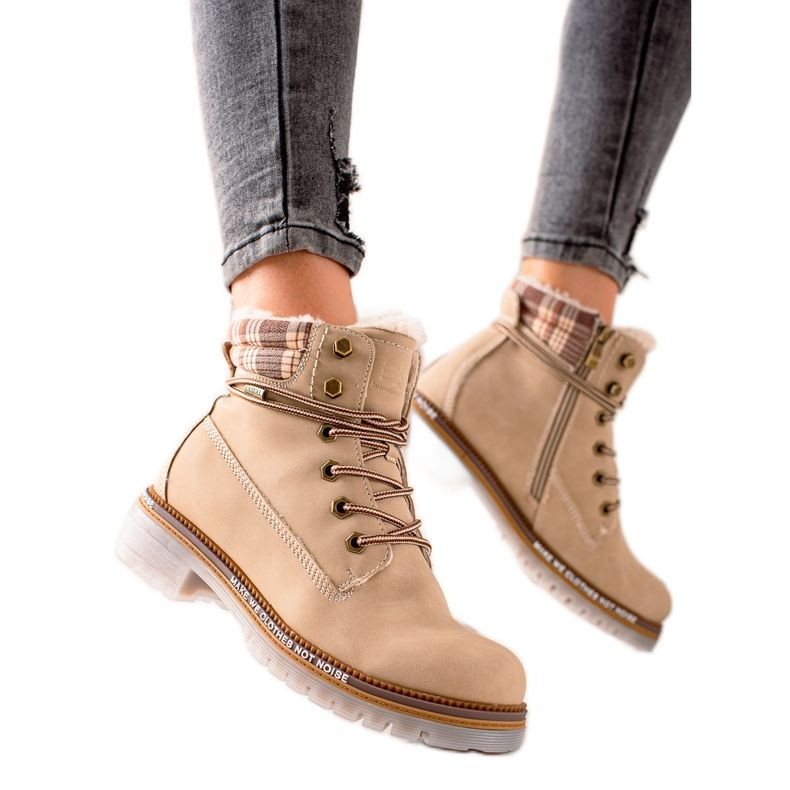 Goodin Szigetelt csapdázók Eco bőrből bézs