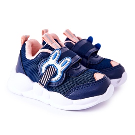 BEFADO S.A. Gyermek sportcipő tépőzárral Befado 516P090 sötétkék-rózsaszín BEFADO S.A. Gyermek sportcipő tépőzárral Befado 516P090 sötétkék-rózsaszín