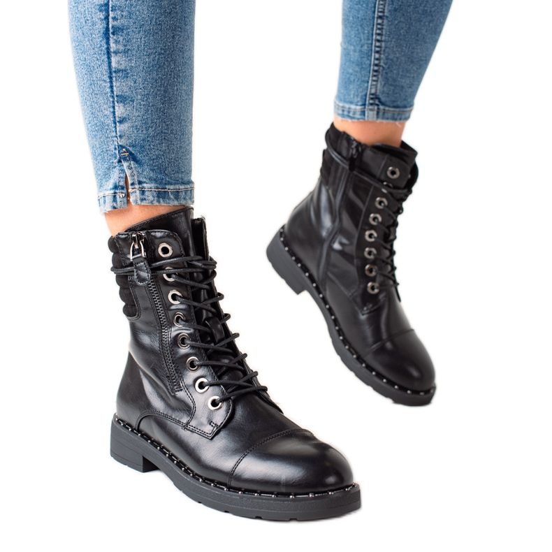 Super Mode Fekete klasszikus trapperek Super Mode Fekete klasszikus trapperek