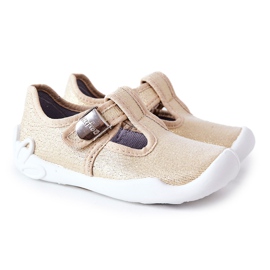 BEFADO S.A. Balerina Papucs Befado Shiny 115X003 Arany aranysárga BEFADO S.A. Balerina Papucs Befado Shiny 115X003 Arany aranysárga