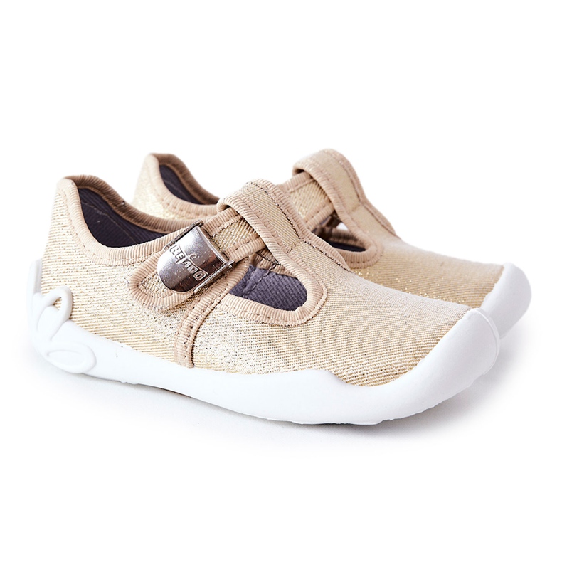 BEFADO S.A. Balerina Papucs Befado Shiny 115X003 Arany aranysárga