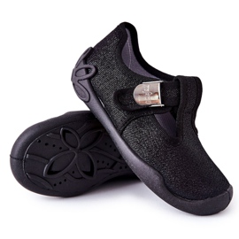 BEFADO S.A. Balerina Papucs Befado Shiny 115X006 Fekete BEFADO S.A. Balerina Papucs Befado Shiny 115X006 Fekete