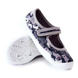 BEFADO S.A. Balerina papucs Befado Penguins 114X463 Fekete BEFADO S.A. Balerina papucs Befado Penguins 114X463 Fekete