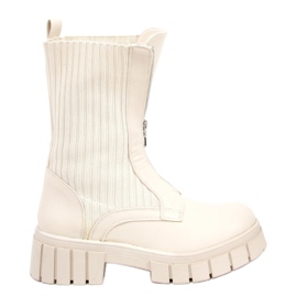 Jose Beige pulóver felső munkások bézs Jose Beige pulóver felső munkások bézs