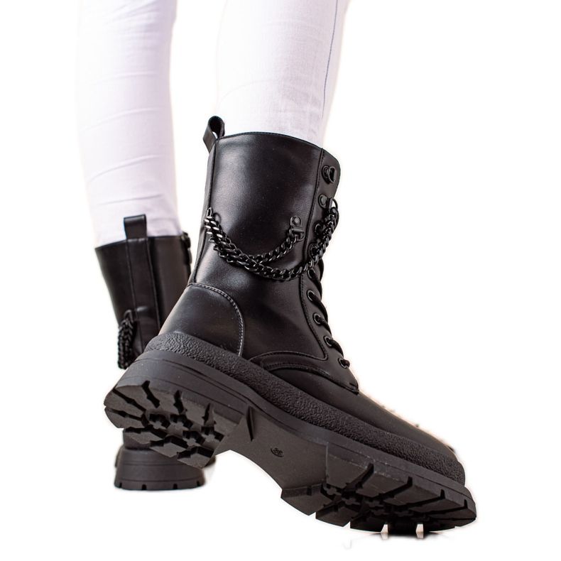 Bona Meleg munkások lánccal fekete