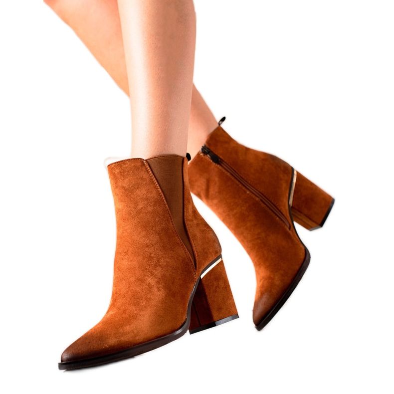 W. Potocki Csizma Egy Széles Potocki Postán barna