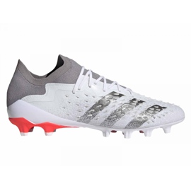 Adidas Predator Freak.1 Low Ag M GZ2806 futballcipő szürke, fehér fehér