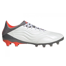 Adidas Copa Sense.1 Ag M FY6207 futballcipő szürke, fehér fehér Adidas Copa Sense.1 Ag M FY6207 futballcipő szürke, fehér fehér