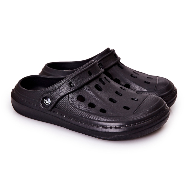 BEFADO S.A. Férfi papucs Kroks Befado 154M002 Fekete