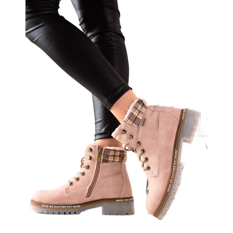 Goodin Szigetelt csapdázók Eco bőrből rózsaszín