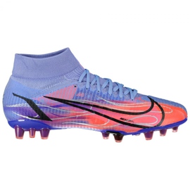 Nike Mercurial Superfly 8 Pro Km Fg M DJ3977 506 futballcipő sokszínű ibolya