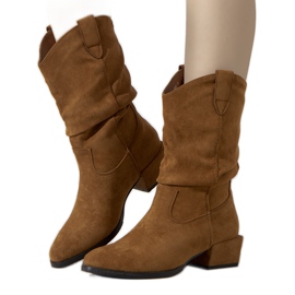 Francis meleg teve cowboy csizma barna Francis meleg teve cowboy csizma barna