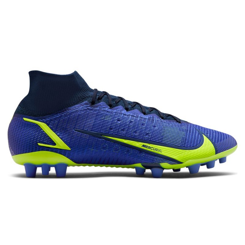 Nike Superfly 8 Elite Ag M CV0956-574 futballcipő kék kék