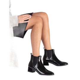 Sergio Leone Elegáns Chelsea csizma Sergio Leonétól fekete Sergio Leone Elegáns Chelsea csizma Sergio Leonétól fekete