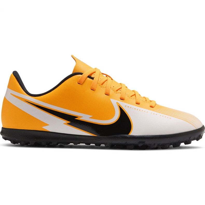 Nike Mercurial Vapor 13 Club Tf Jr AT8177 801 futballcipő sárgák