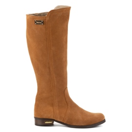 Olivier Divatos csizma Klara piros narancs