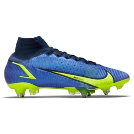 Nike Superfly 8 Elite SG-Pro Ac M CV0960-574 futballcipő sötétkék kék Nike Superfly 8 Elite SG-Pro Ac M CV0960-574 futballcipő sötétkék kék