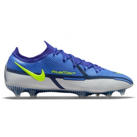 Nike Phantom GT2 Elite Fg M CZ9890-570 futballcipő kék kék Nike Phantom GT2 Elite Fg M CZ9890-570 futballcipő kék kék