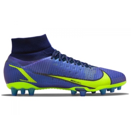 Nike Superfly 8 Pro Ag M CV1130-574 futballcipő sötétkék sötétkék