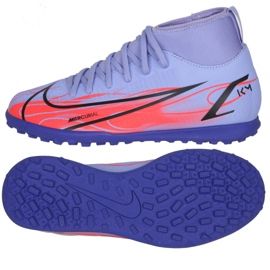 Nike Mercurial Superfly 8 Club Km Tf Jr DB0934 506 futballcipő sokszínű ibolya