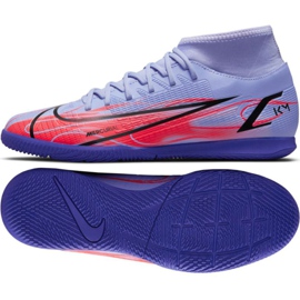 Nike Mercurial Superfly 8 Club Km Ic M DB2863 506 futballcipő sokszínű ibolya Nike Mercurial Superfly 8 Club Km Ic M DB2863 506 futballcipő sokszínű ibolya