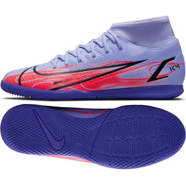 Nike Mercurial Superfly 8 Club Km Ic M DB2863 506 futballcipő sokszínű ibolya Nike Mercurial Superfly 8 Club Km Ic M DB2863 506 futballcipő sokszínű ibolya