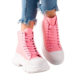 Seastar Cipők a platformon rózsaszín Seastar Cipők a platformon rózsaszín