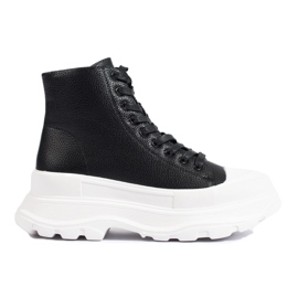 Seastar Cipők a platformon fekete