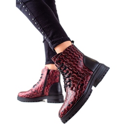 Goodin Divatos nyomdai munkások piros