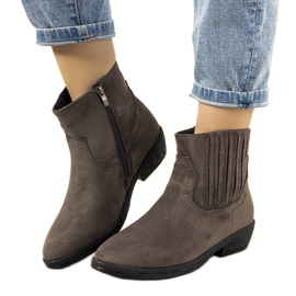 Szürke Saucier meleg cowboy csizma Szürke Saucier meleg cowboy csizma