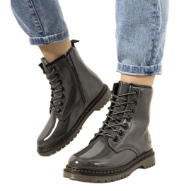 Grafit meleg női csizma a Doirontól fekete Grafit meleg női csizma a Doirontól fekete