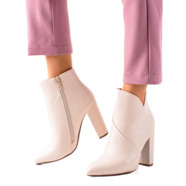 Seastar Magas sarkú csizma bézs