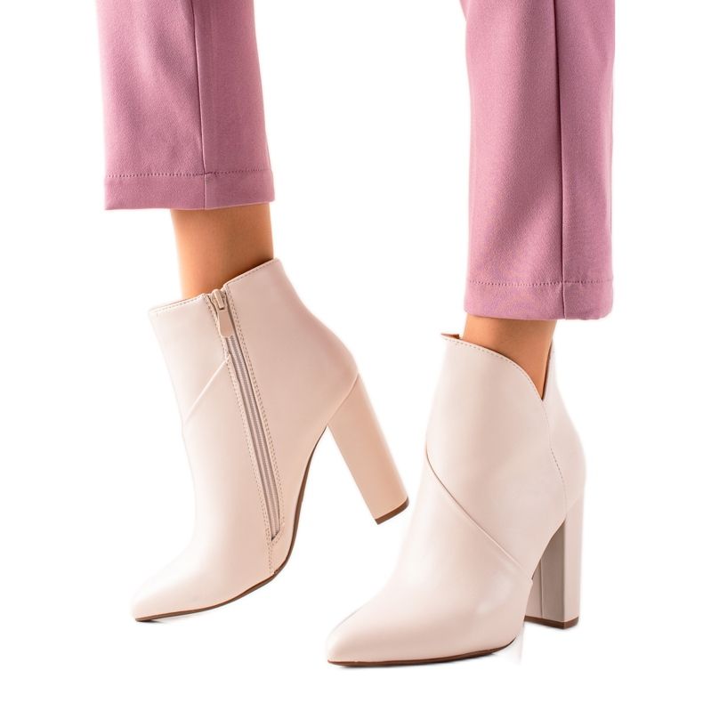 Seastar Magas sarkú csizma bézs Seastar Magas sarkú csizma bézs