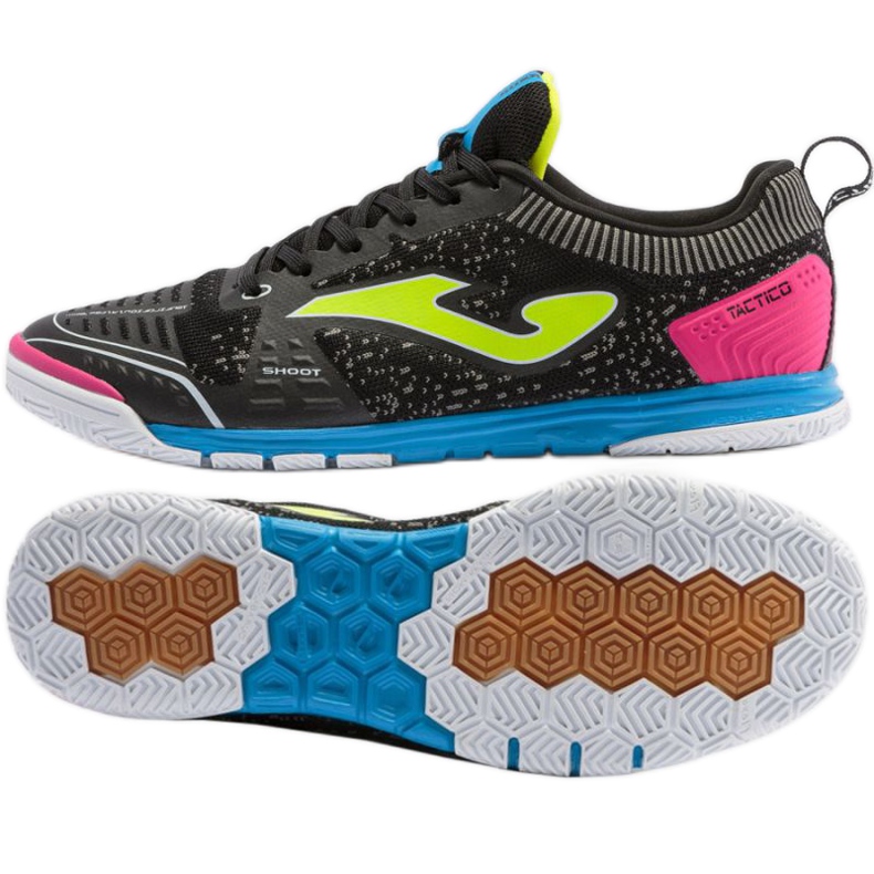 Joma Tactico 2101 M TACW2101IN futballcipőben fekete fekete