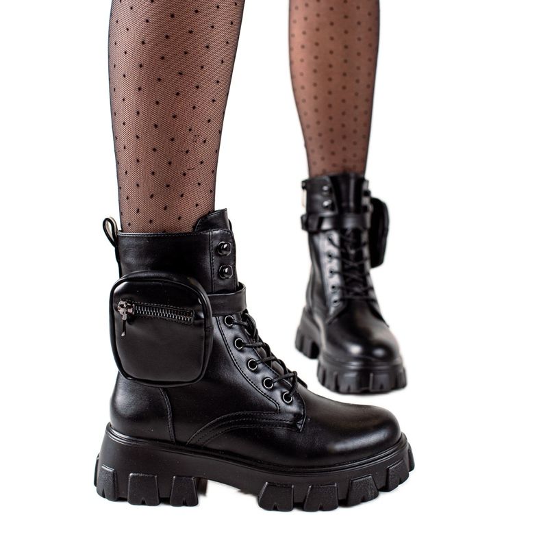 TRENDI Fekete munkások zsebbel